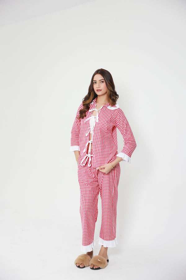 BERRY BOW LOUNGEWEAR (Pants)